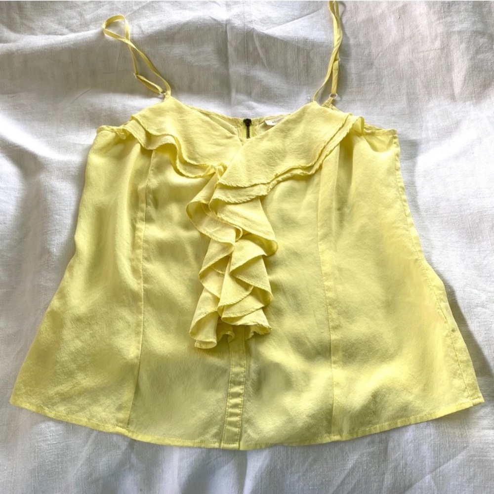 Silk Silence + Noise Ruffles Camisole with Straps